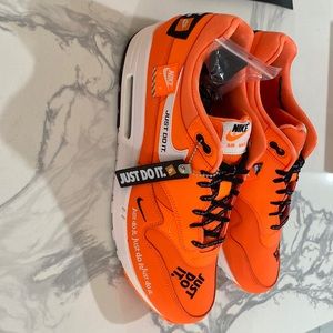 Nike Air Max 1 Orange White & Black